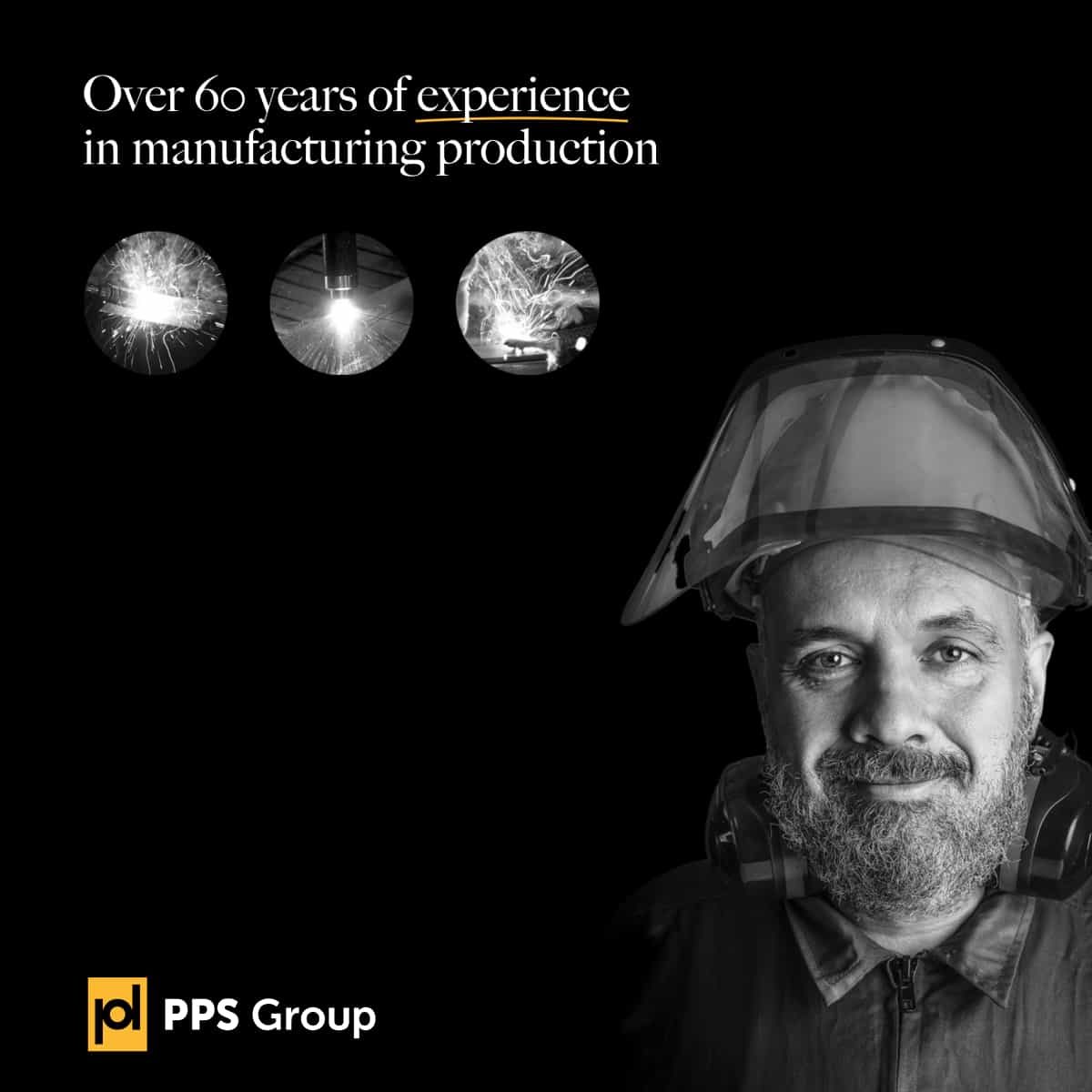 PPS 60 years of experience graphic